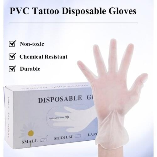 50PCS/BOX S/M/L Finger Protector Waterproof Gloves Garden Householde Cleaning Gloves Latex Disposable Gloves