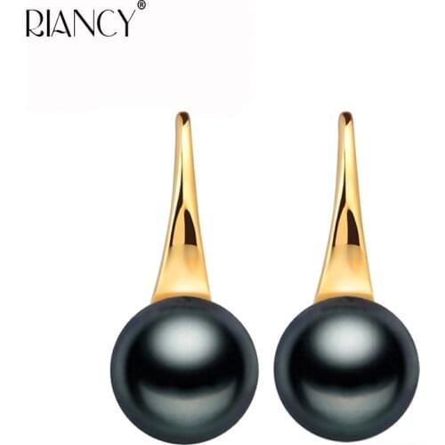 Женские золотые серьги RIANCY China At AliExpress