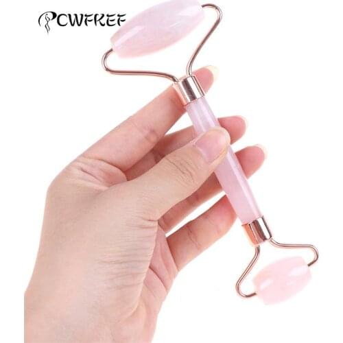 Roller Massager Face Natural Stone Slimming Lift Massage Facial Skin Care Tool