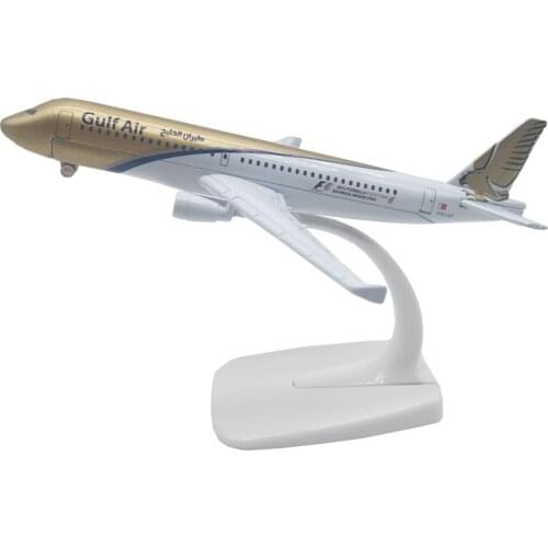 AIRLINES 16CM GULF AIR METAL ALLOY PLANE AIRCRAFT MODEL AIRPLANE COLLECTION GIFT CHILDREN TOYS HOT WHEELS