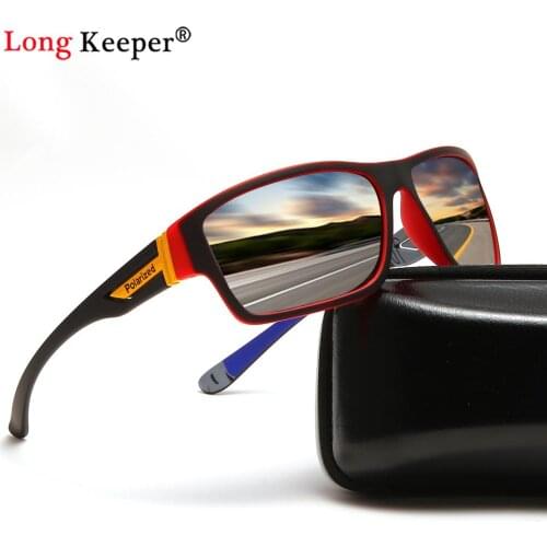 BRAND Design Sunglasses Men Polarized UV400 Square Goggles Male Sun Glasses Women Female Vintage Driving Eyewear UV Protection