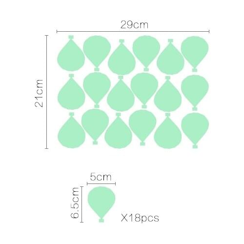 KW3235 luminous stickers 104 circlesFluorescent Star Sticker Childrens Room Bedroom Cartoon Wall Sticker