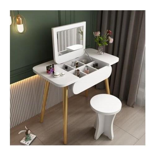 Dressing table storage cabinet makeup table