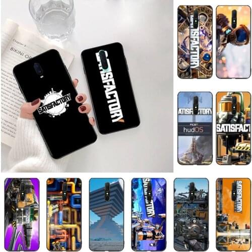 YJZFDYRM Hot game Satisfactory Phone Case Cover For Oppo A5 A9 2020 A5S Reno2 z Renoace 3pro Realme5Pro