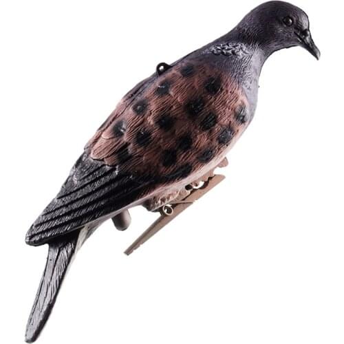 1PC Hunting Dove Scare Protect Garden Pigeon Decoy Bionic Animal Bait Outdoor Hunting Birds Decoy Accessory
