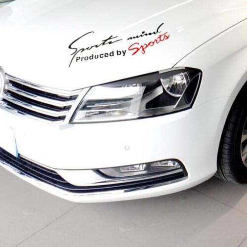 1pc Sport Racing Car Stickers Decal Reflective Car Vinyl Graphic Body Decal Stickers Cool ZJ64700 Sport Light Eyebrow Sticker