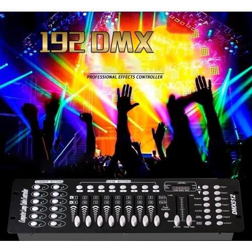 192 DMX Controller DJ Equipment DMX 512 Console Stage Lighting For LED Par Moving Spotlights DJ Controller Drop shipping