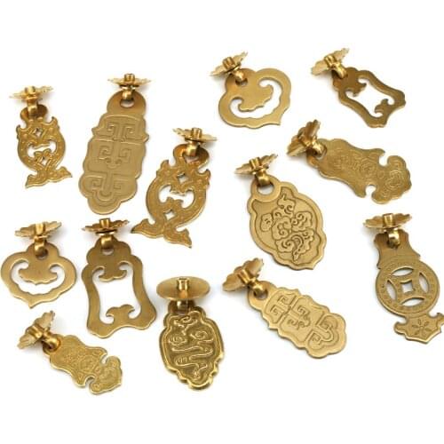 1x Brass Furniture Box Case Chest Pull Luxury Wardrobe Dresser Cupboard Cabinet Drawer Handle Knobs