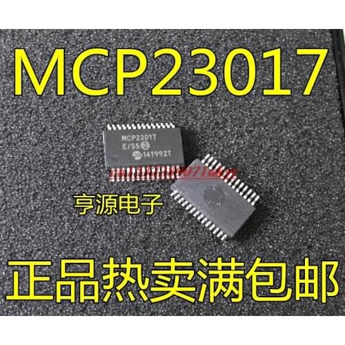 5pcs MCP23017 MCP23017-E/SS patch SSOP28 microcontroller chip