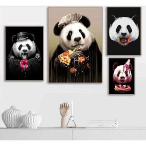 5D DIY Diamond Painting Full Square Round Drill Embroidery"Cartoon Lovely Panda" Diamond Mosaic Cross Stitch Home Decor WG2706