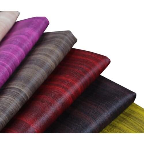 Wood grain 100x138cm Faux Leather Fabric Leather Furniture sofa Automotive Leather Leatherette Chair decoration Fabric
