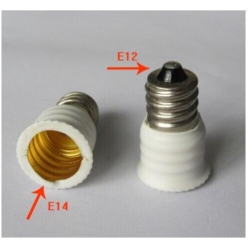 E12 E14 Lamp Holder Converter Adapter lighting accessories Light Base conversion x20