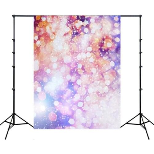Baby Shower Backdrop Glitter Light Bokeh Polka Dots Birthday Portrait Decor Photography Background Photo Studio Props