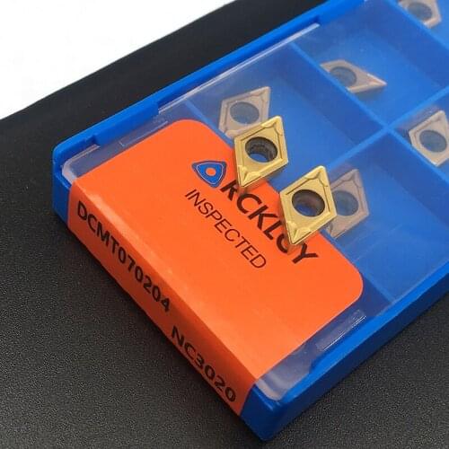 10pcs DCMT070204 NC3020 Blade Original High Quality Internal Turning Tool Carbide Insert For Steel