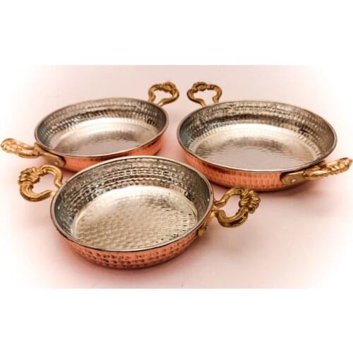 Copper 3'lü Sahan Set