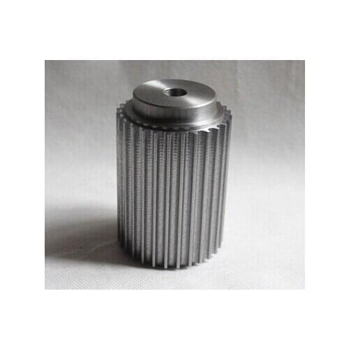 Durable aluminum alloy material 16 teeth s3m machine gear,200 mm length