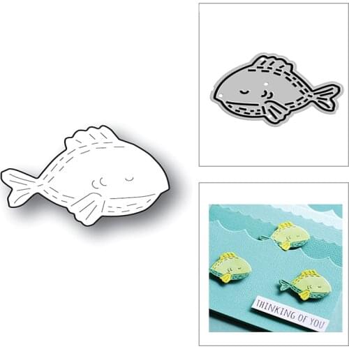 New Fish Ocean Undersea world 2020 Metal Cutting Dies for DIY Scrapbooking Decorative Embossing and Card Making Craft No Stamps