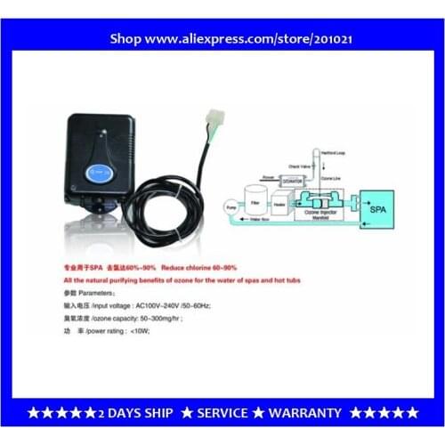Spa ozongenerator CD - Balboa ersattning Ozongeneratorn, lamplig for kinesiska & USA baljor