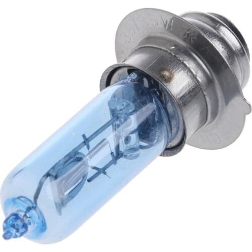 P15D-25-1 DC 12V 35W White Headlight Bulb Lamp For Motorcycle Electric Vehicle Q9QD