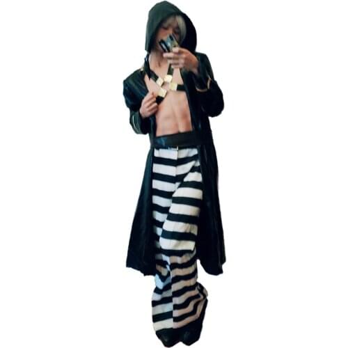 JoJos Bizarre Adventure Risotto Nero Cosplay Costume All Size