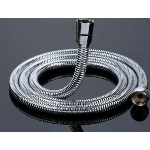 G1/2 shower hose Stainless steel anti-explosion soft Flexible Bathroom water pipe hose shower room accessories