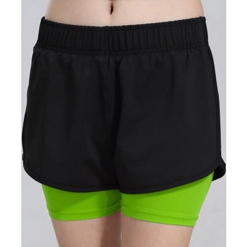 Womens running Shorts pants Compression Shorts female exercise trunks gym short pants bodybuilding shorts athletic clothing