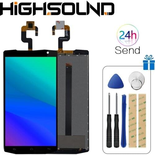 For 5.5" original Oukitel K10000 LCD Display and TP Touch Screen Digitizer Assembly lcds +Tools for 5.5" Oukitel K 10000 lcd