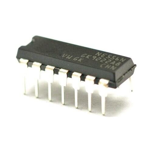 10pcs/lot NE556N NE556 556N DIP-14 new and original IC