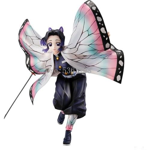 18cm Demon Slayer Anime Figure Kochou Shinobu Action Figure Kimetsu No Yaiba Kamado Tanjirou Figure Rengoku Kyoujurou Figurine