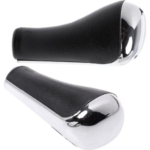 5/6 Speed Gear Shift Knob Lever Shifter Gaitor Boot PU Leather For 206 207 307 408 C2 High Quality ABS Auto Automatic