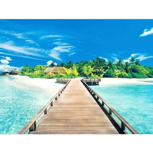 5D DIY Diamond Painting Landscape Cross Stitch Full Drill Diamond Embroidery Flower And Tree Mosaic Rhinestone Handwork dec