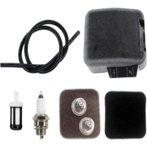 8Pcs/Set Air Filter Cover Fuel Line Filter Set For Stihl Bg75 Fs85 Fs80 Fc85 41371410500