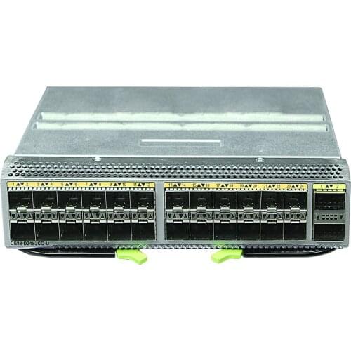 CE88-D24S2CQ-U 24-Port 25GE/16G FC (SFP28) and 2-Port 40GE/100GE (QSFP28) Interface Card