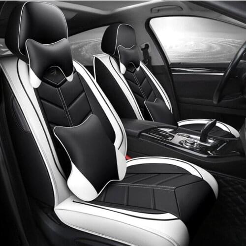 High-quality Leather PU Car Seat Cover For Skoda Octavia 2 a7 a5 Fabia Superb Rapid Yeti super cars accessories-styling auto