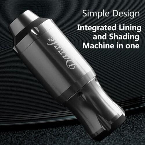 Dazzle Mini Tattoo Pen Machine with Brushless Powerful Motor Lightweight Rotary Tattoo Gun