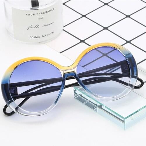 Women Round Sunglasses Vintage Ladies Leopard Sun Glasses UV400 Coating Glasses Mirror Female Driving Traveling Eyewear