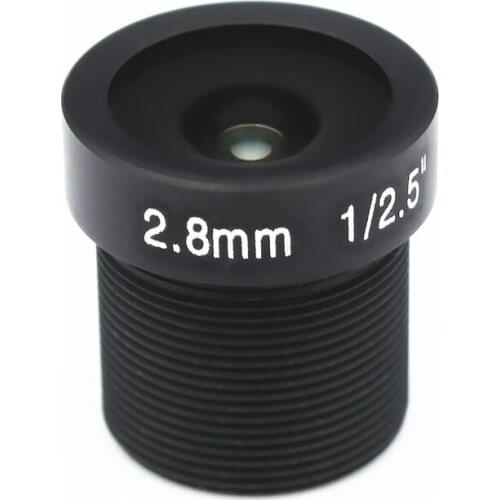 HD 5mp 2.8mm cctv lens 1/2.5" 160 Degrees Wide Angle CCTV IR Board Lens F2.0 M12*0.5 for IP CCD camera