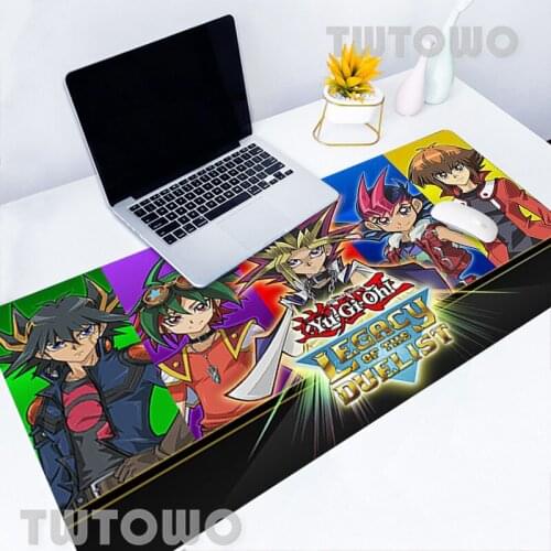 Yu Gi Oh Yugioh Gaming Large Size Mouse Pad Gamer Art Anime Lovely Anti-slip Cartoon Office Decoration Carpet MousePads