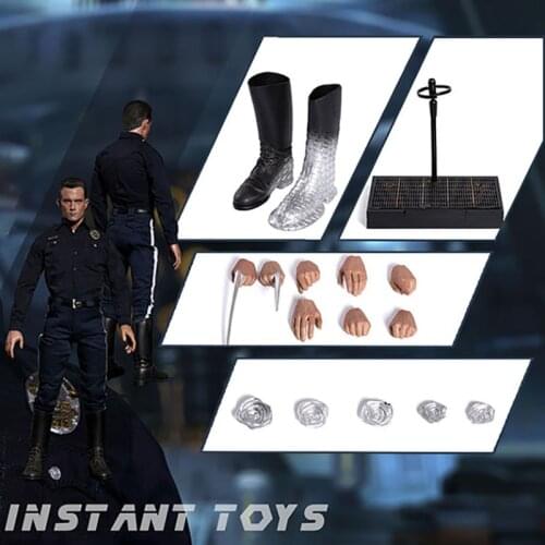 INST ANT TOYS IT-002 1/4 T1000 Robert Patrick Soldier Action Figure Model for Collection