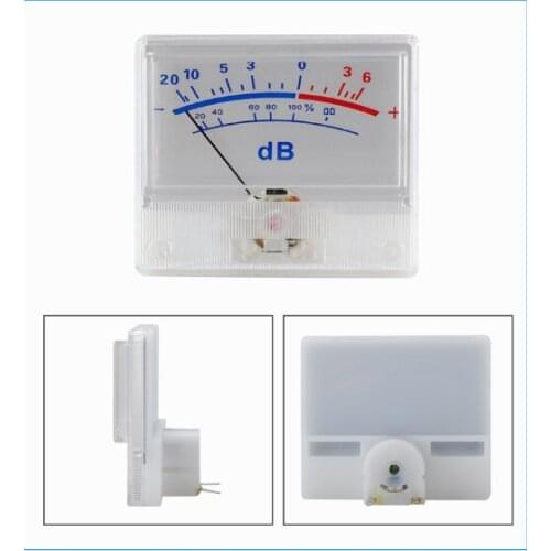 Level meter High precision pointer type digital VU meter Audio Volume Tester Measuring Instrument Tools Drop Shipping