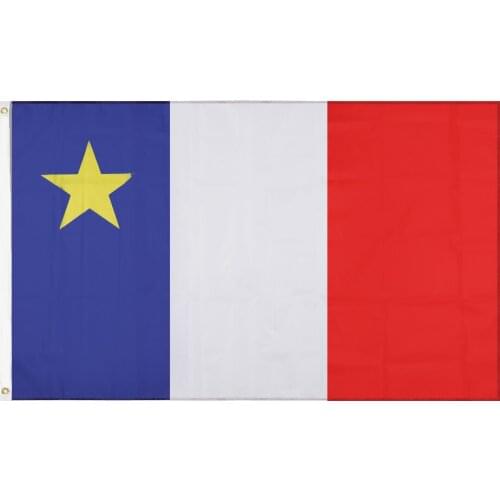 JiaHao Wholesale 100% Polyester Double Stitched Stock 3x5ft Arcadia Flag