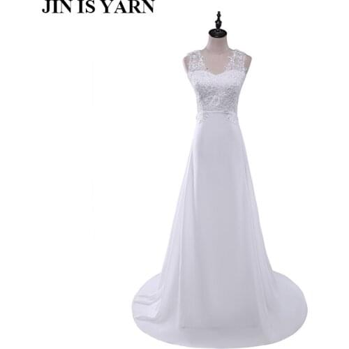 JIN IS YARN V-neck Women Dresses