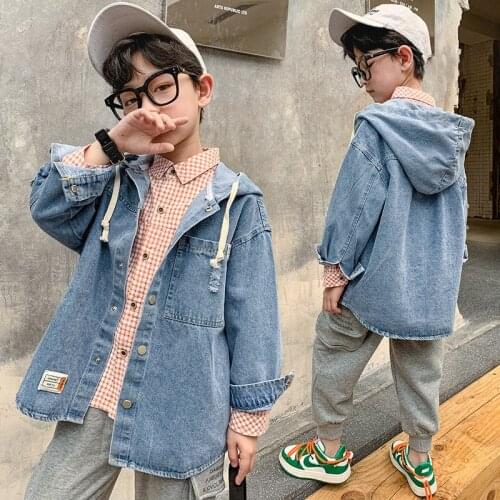 Cardigan Spring Autumn Boy Coat Overcoat Top Kids Costume Teenage Gift Children Clothes High Quality Plus Size