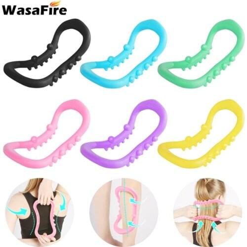 Yoga Circle Yoga Stretch Ring Pilate Workout Fitness Circle Massage Resistance Support Tool Home Calf Exercise Equipment