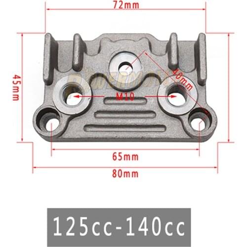 Motorcycle Dirt Pit Bicycle Monkey Bicycle FOR 50cc 70cc 90cc 110cc 125cc 140cc Oil Cooler Adapter Engine Cylinder Head