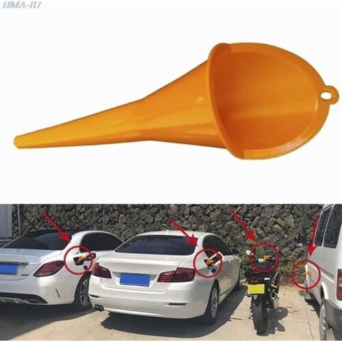 Plastic oil funnel Car Vehicle Motorcycle funnel engine oil Oil Water Fuel Gas Petrol Long Mouth Funnel