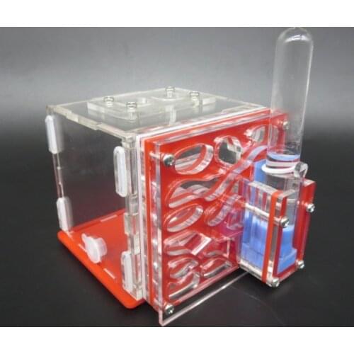 Test tube DIY With Feeding Area Ant Farm Ants Nest Insect Nest Box Pet Mania For House Ants Villa Gift Educational