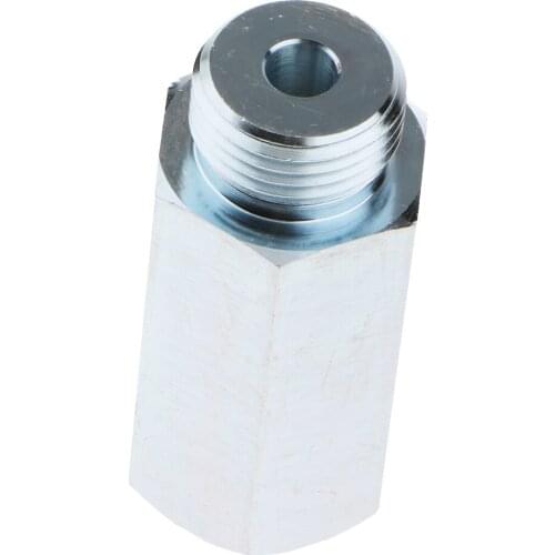 M18x1.5 Stainless Steel Oxygen Sensor Spacer Sensor Bung Adapter 50mm