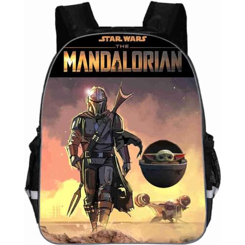 Baby Yoda Backpack Kids Boys The Mandalorian School Bags Children Girls Preschool Baby Kindergarten Mochilas Star War Bags