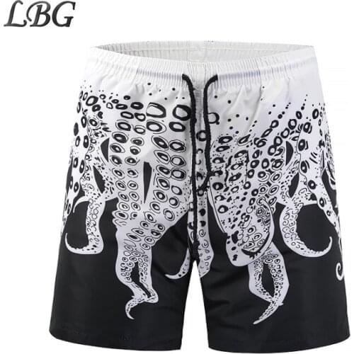 LBG Casual Summer Shorts Men Breathable Fashion Bodybuilding Boardshorts Male Steetwear Mens Short Trousers Finness Clothing 6XL